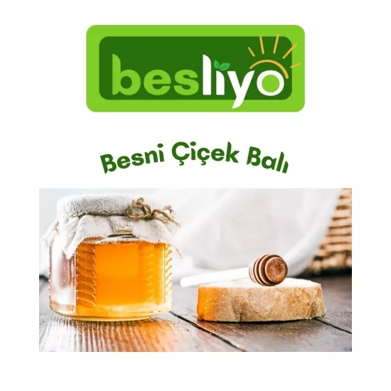 Besni Süzme Çiçek Balı 1 KG